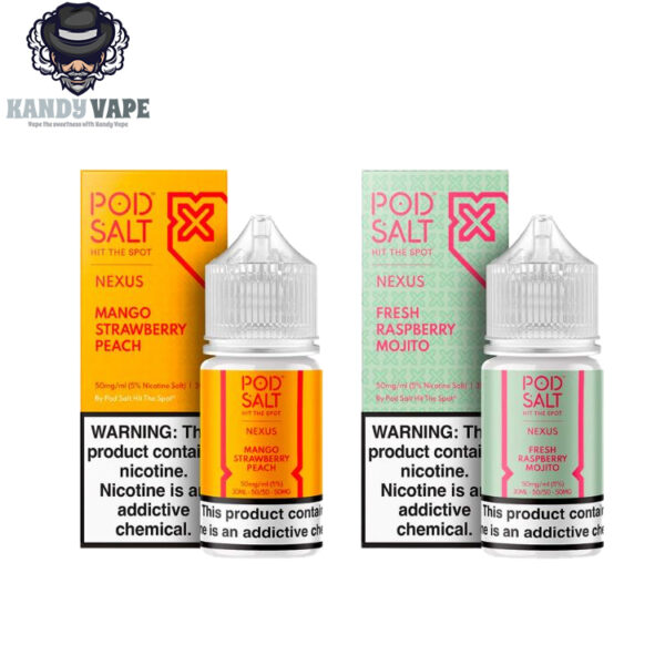 POD SALT NEXUS SERIES NIC SALTS ELIQUID