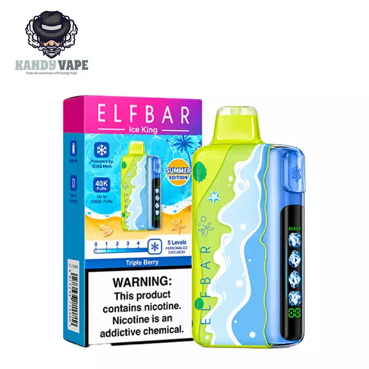 ELF BAR ICE KING 40K PUFFS DISPOSABLE VAPE