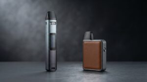 Caliburn G4 Pro vs G5 Koko pod kit side by side comparison on dark slate surface for Bangladesh buyers