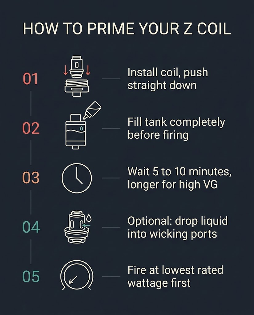 Which Geekvape Z Coil Fits Your Tank? A Verified Guide geekvape z coil priming steps